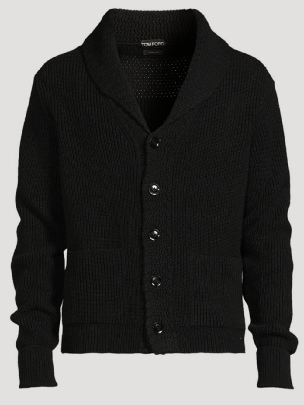 TOM FORD Shawl Collar Cashmere Cardigan - 3XL